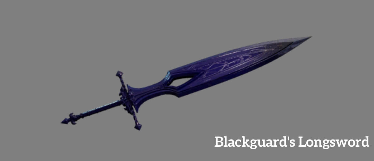 New World Blackguard's Longsword